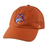 Clemson Tigers NCAA '47 Clean Up Throwback Logo Adjustable Orange Dad Hat